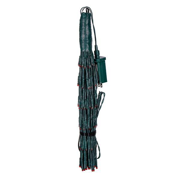 240 Light x 32" 24 volt Green Wire Red 5mm Lights Starburst LED 2