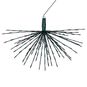 240 Light x 32" 24 volt Green Wire Red 5mm Lights Starburst LED 1