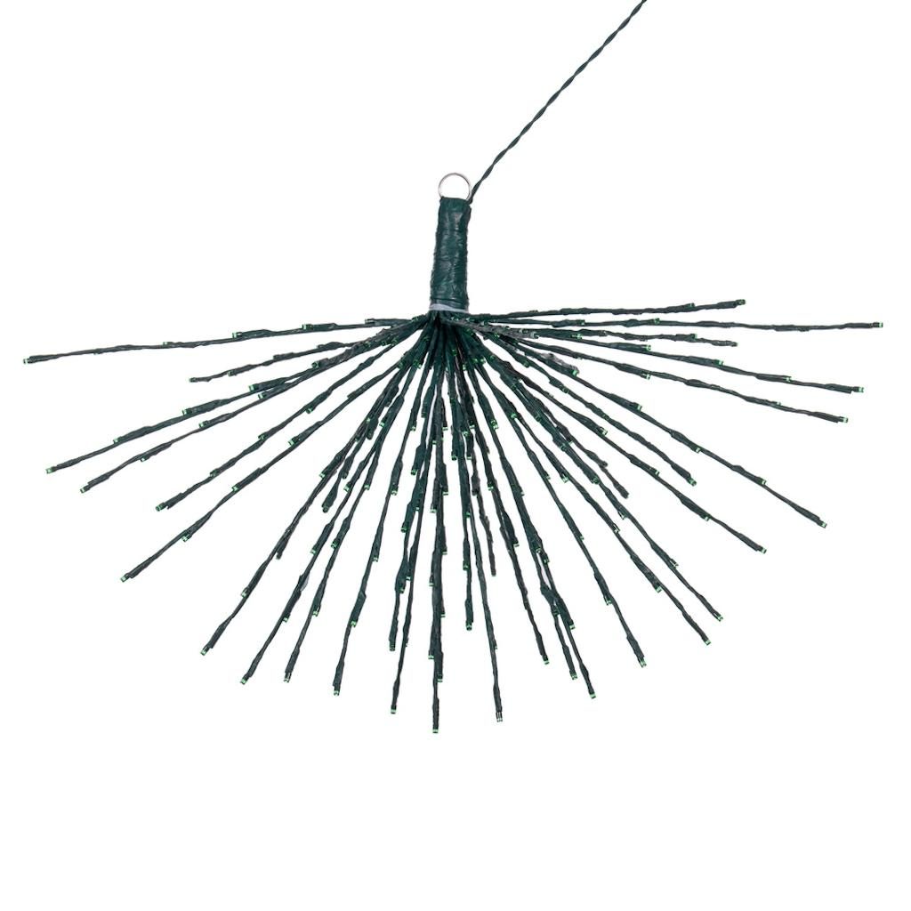 240 Light x 32" 24 volt Green Wire Green 5mm Lights Starburst LED 1
