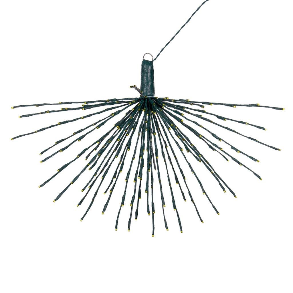 240 Light x 32" 24 volt Green Wire Yellow 5mm Lights Starburst LED 1