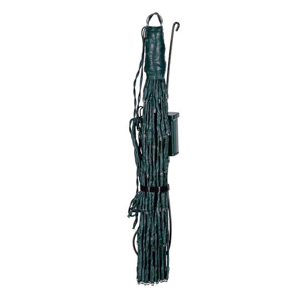 240 Light x 32" 24 volt Green Wire Pure White Twinkle 5mm Lights Starburst LED 2