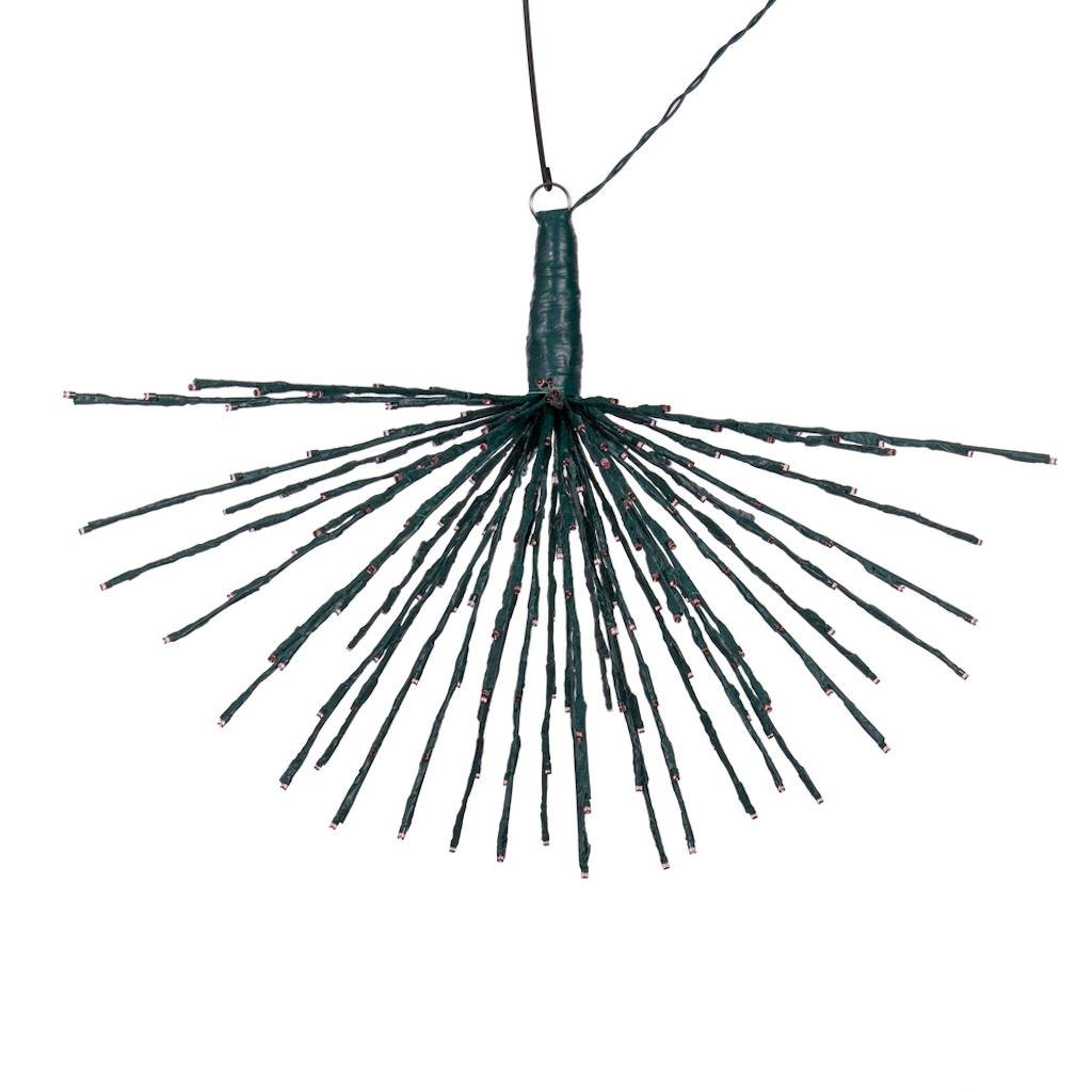 240 Light x 32" 24 volt Green Wire Pink 5mm Lights Starburst LED 1