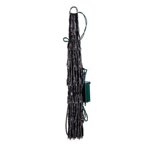 240 Light x 32" 24 volt Black Wire Twinkle Warm White 5mm Lights Starburst LED 2