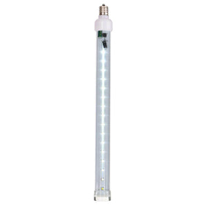 12" Pure White C9 Base Snow Fall LED Tube Lights (5 Pack) 1