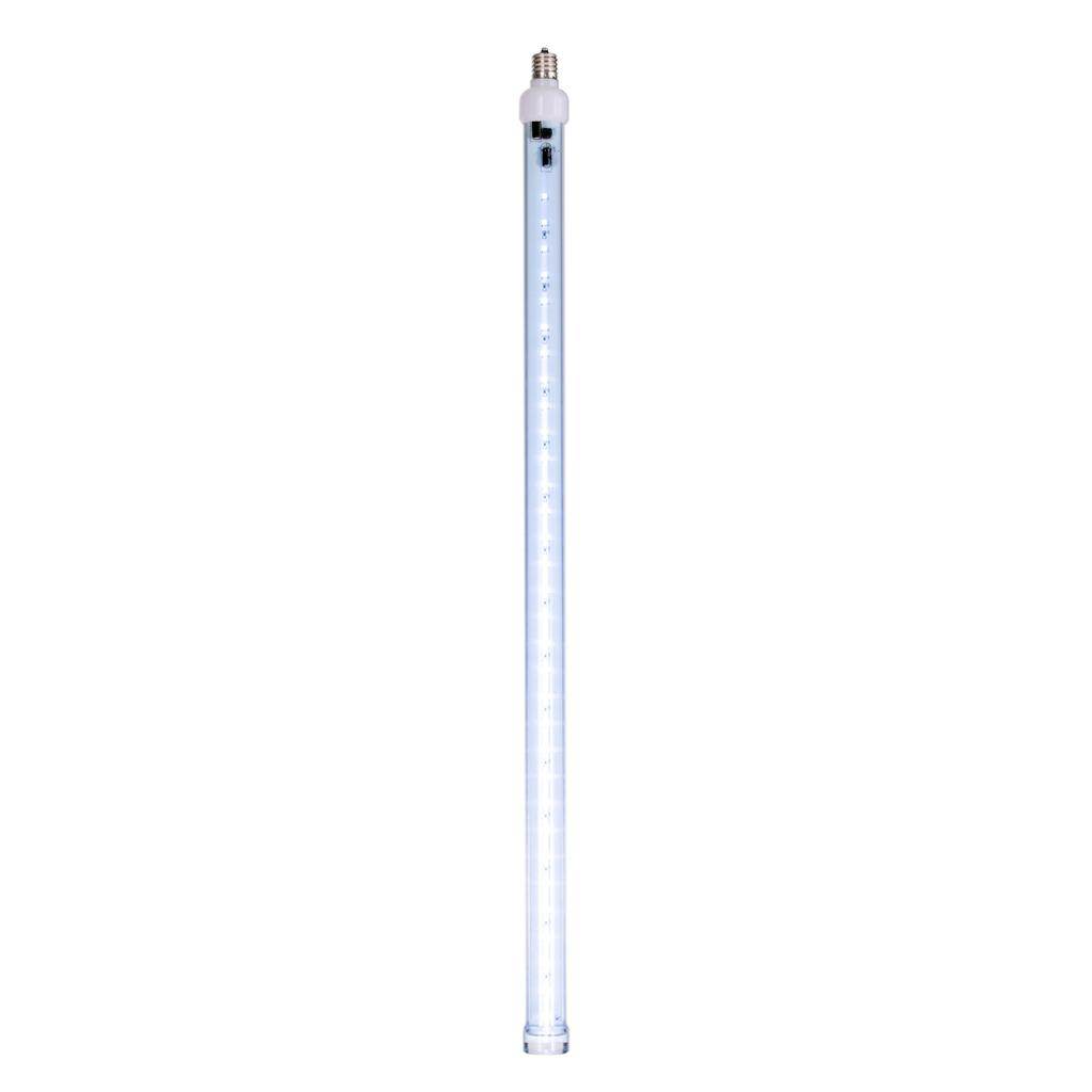 24" C9 Cool White LED (5 Pack) SnowFall Tube Bulb 1