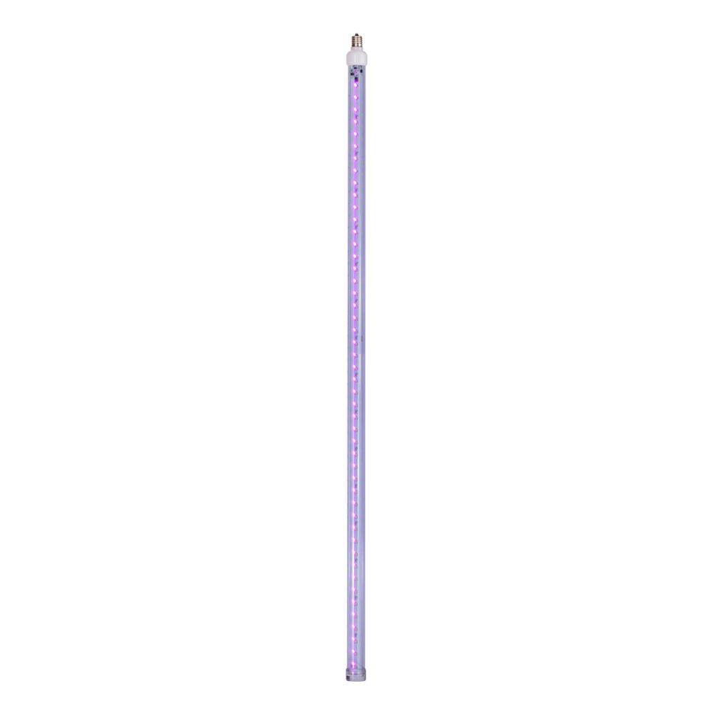 36" Pink C9 Base Snow Fall LED Tube Lights (5 Pack) 1