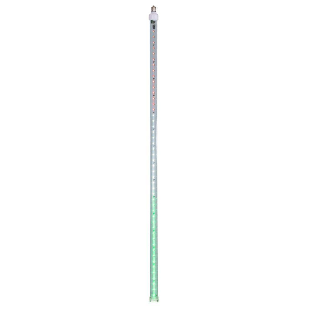 36" Red / White / Green C9 Base Snow Fall LED Tube Lights (5 Pack) 1
