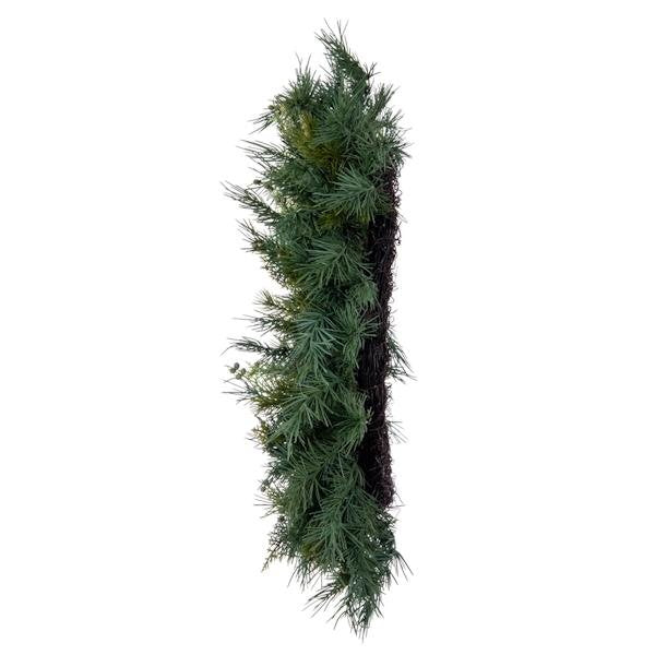 28" Mixed Fern Cedar Wreath 2