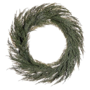 26" Green Cedar Cone Berry Garland 1