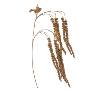 44" Gold Amaranthus Spray Christmas Decoration (2 Pack) 1