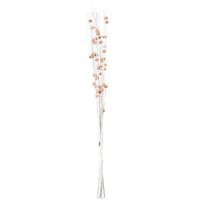 32" Ting Wood Cream Bead Foliage (24 Pack) 1