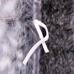 60" Arctic Faux Fur Tree Skirt 3
