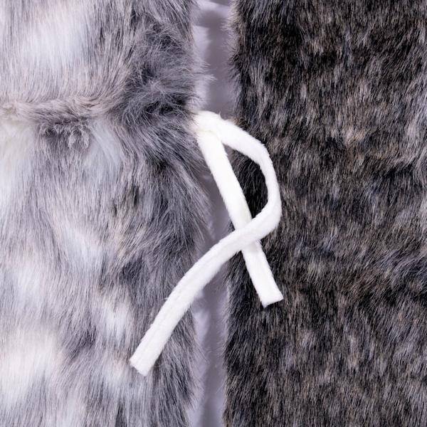60" Arctic Faux Fur Tree Skirt 3
