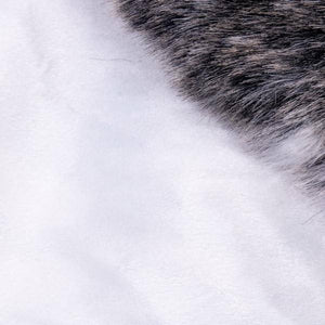 60" Arctic Faux Fur Tree Skirt 5