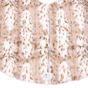 72" Iberian Faux Fur Tree Skirt 2
