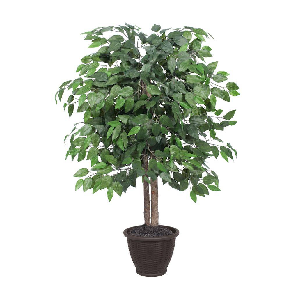4' Artificial Ficus Bush 1