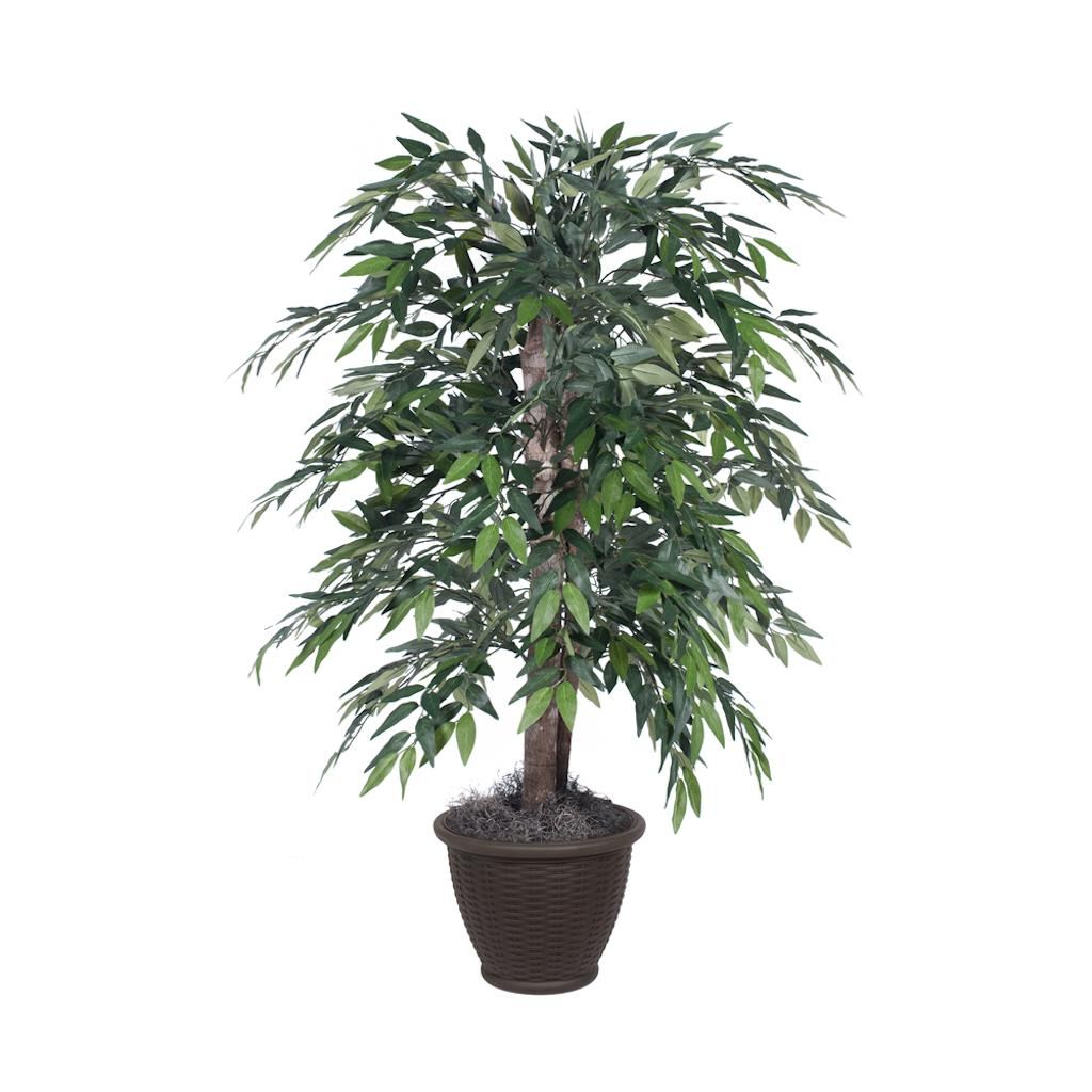 4' Artificial Green Smilax Bush 1