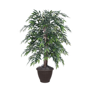 4' Artificial Green Smilax Bush 1
