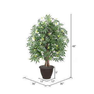 4' Artificial Extra Full Japanese Maple Bush 2