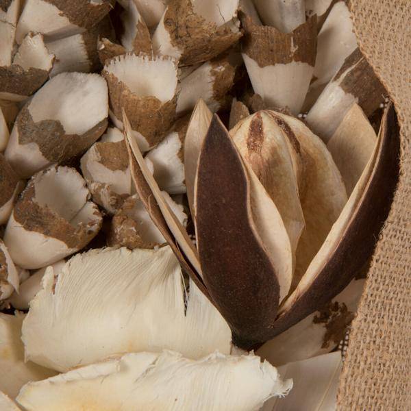 19" White Wash Palm Assorted Bouquet 3