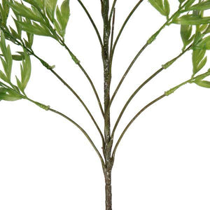 34" Artificial Green Tropical Fern Leaves Spray 2