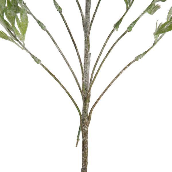 34" Artificial Light Green Tropical Fern Leaves Spray 2