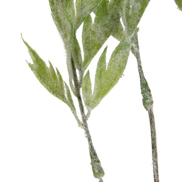 34" Artificial Light Green Tropical Fern Leaves Spray 3