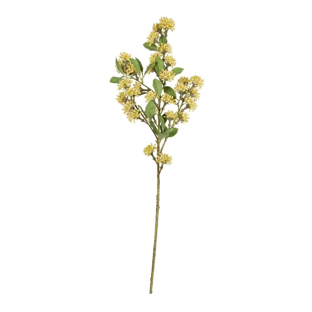 31" Artificial Bumblebee Yellow Berry Spray (2 Pack) 1