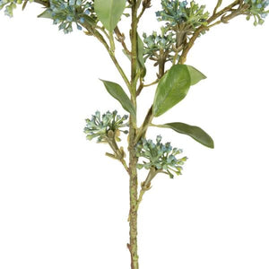 31" Artificial Cerulean Blue Berry Spray (2 Pack) 4