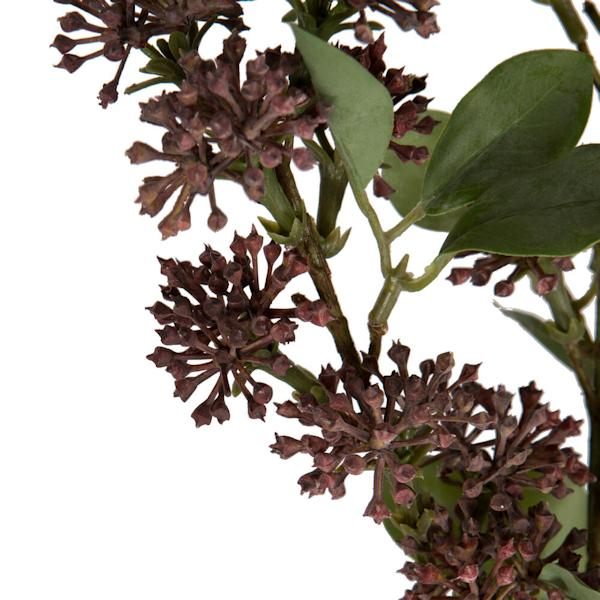 31" Artificial Mahogany Red Berry Spray (2 Pack) 2