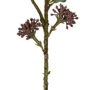 31" Artificial Mahogany Red Berry Spray (2 Pack) 3