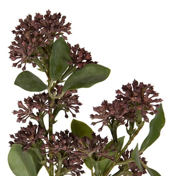 31" Artificial Mahogany Red Berry Spray (2 Pack) 4
