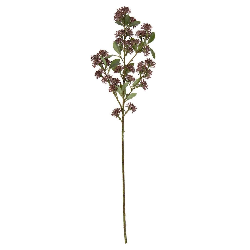 31" Artificial Mahogany Red Berry Spray (2 Pack) 1