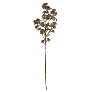 31" Artificial Mahogany Red Berry Spray (2 Pack) 1