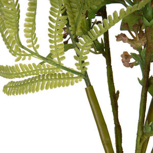 14" Artificial Penny Brown Wild Berry Green Fern Bundle (2 Pack) 3