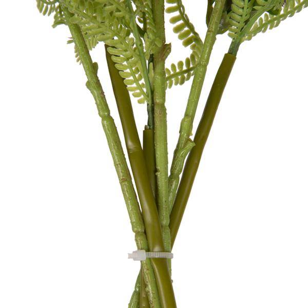 14" Artificial Blackberry Purple Wild Berry Green Fern Bundle (2 Pack) 3