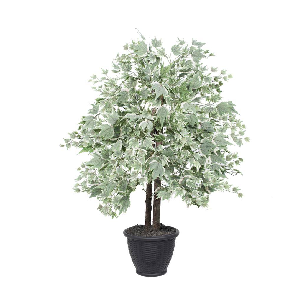 4' Artificial Silver Maple Bush 1