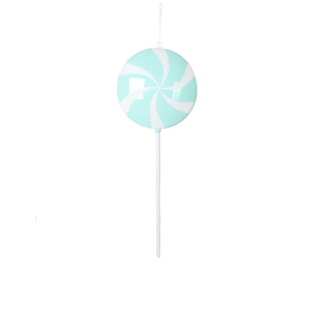 26" Seafoam Flat Lollipop Candy Ornament 1