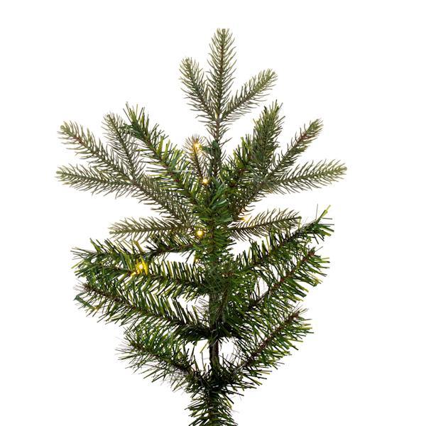 6.5' x 40" Artificial Slim Douglas Fir 950 Warm White LED Lights 2