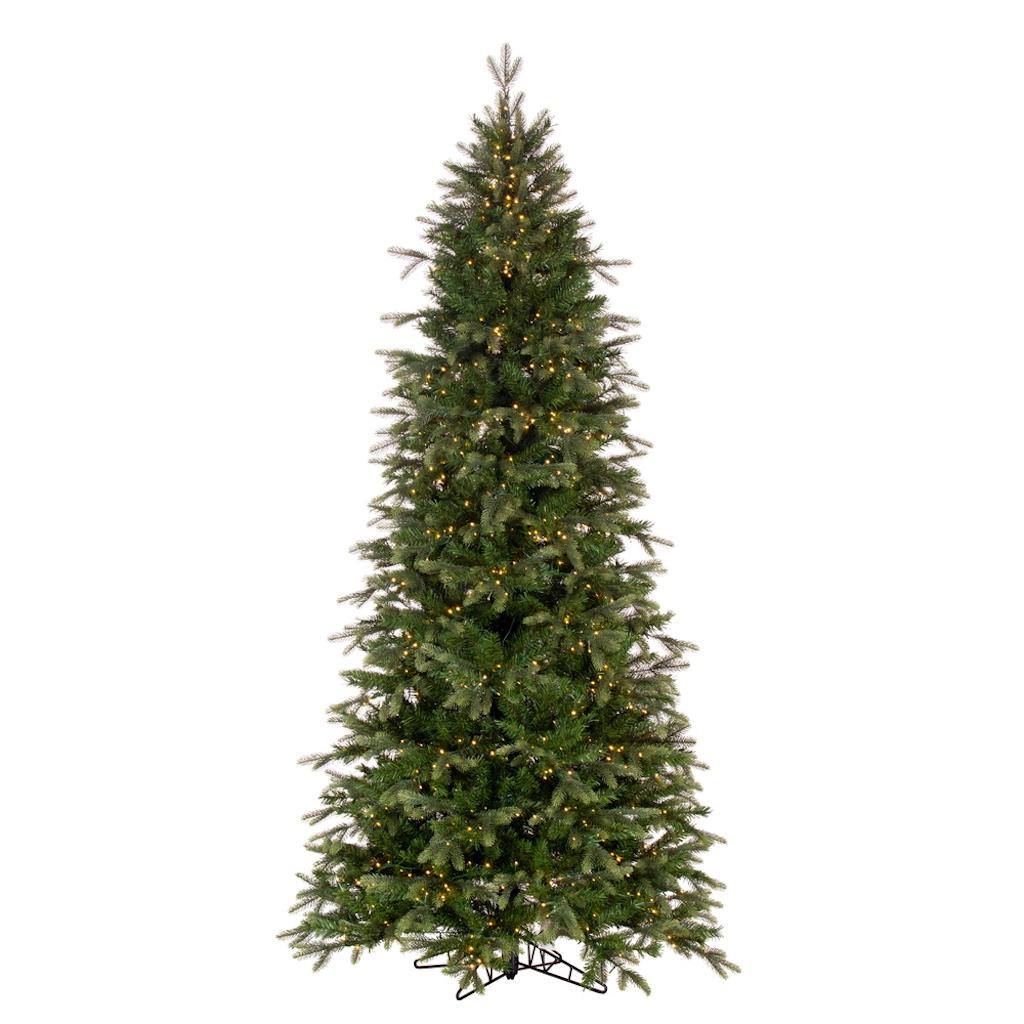 10' x 72" Artificial Douglas Fir 1350 LED Warm White Dura-Lit® Lights Slim Pre-Lit 1