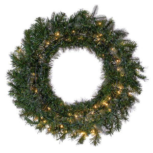 30" Artificial Douglas Fir 70 Warm White LED Lights 3