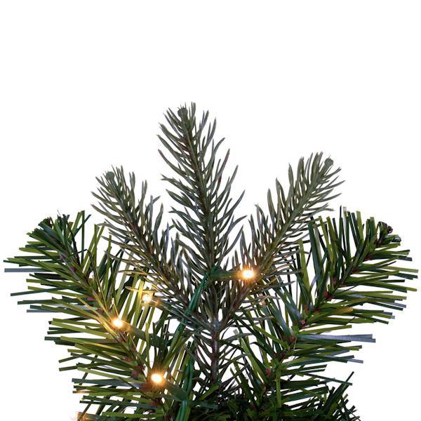 30" Artificial Douglas Fir 70 Warm White LED Lights 4
