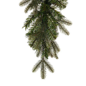 48" Artificial Douglas Fir Teardrop Unlit 2