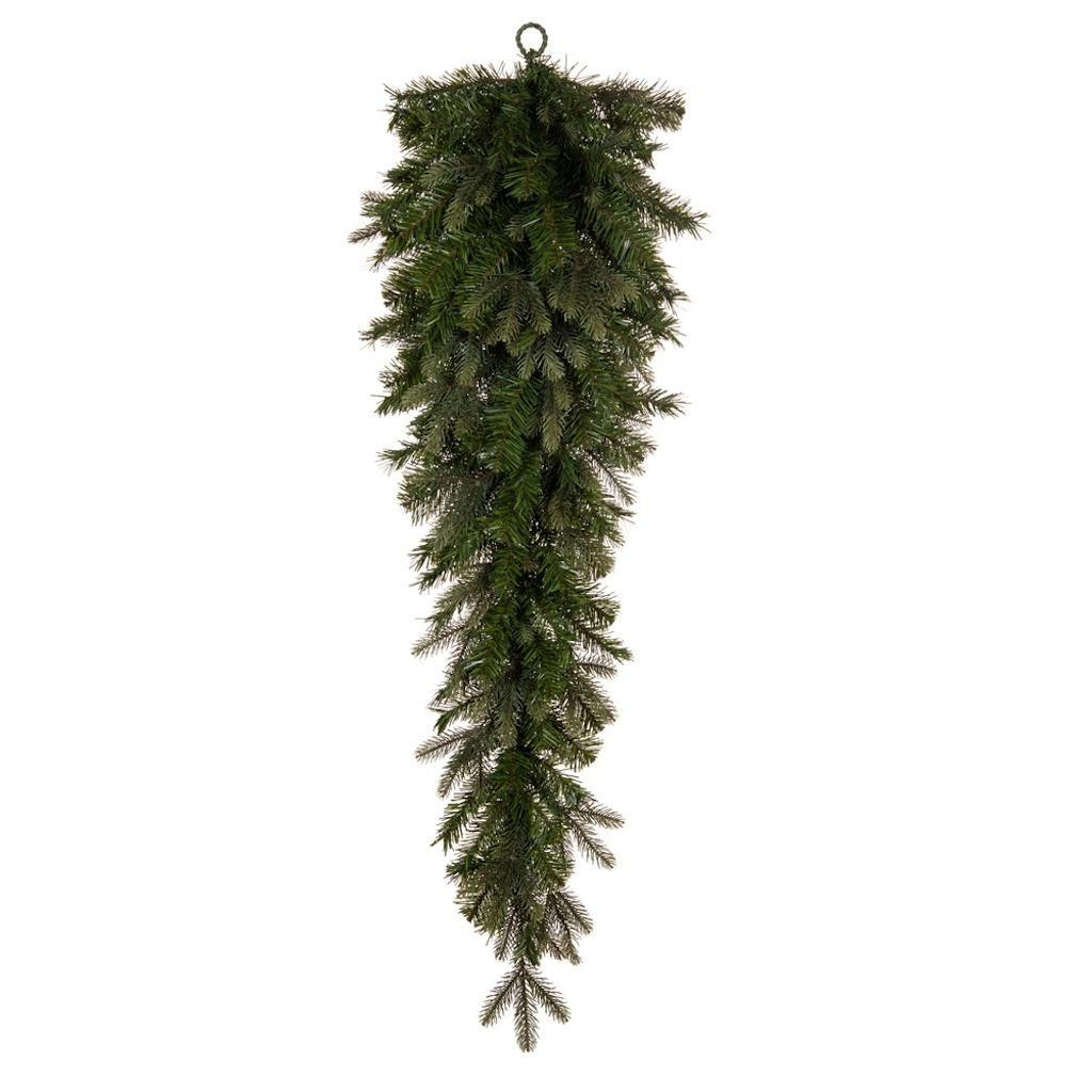 48" Artificial Douglas Fir Teardrop Unlit 1