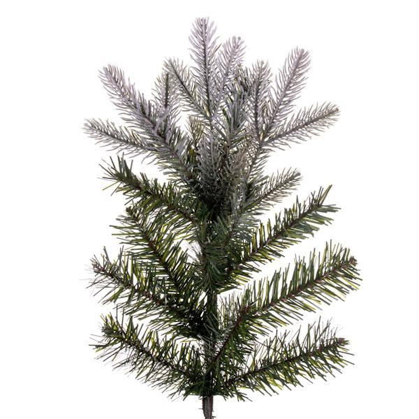 5.5' x 36" Artificial Frosted Slim Douglas Fir Unlit 2