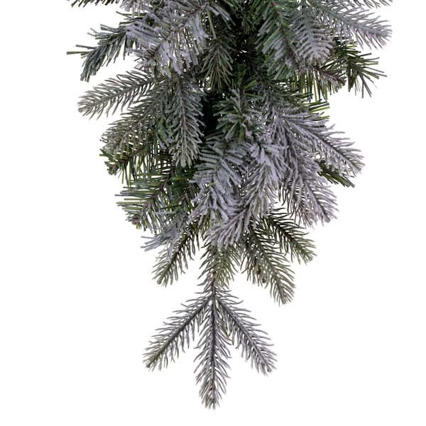 36" Artificial Frosted Douglas Fir Teardrop 2