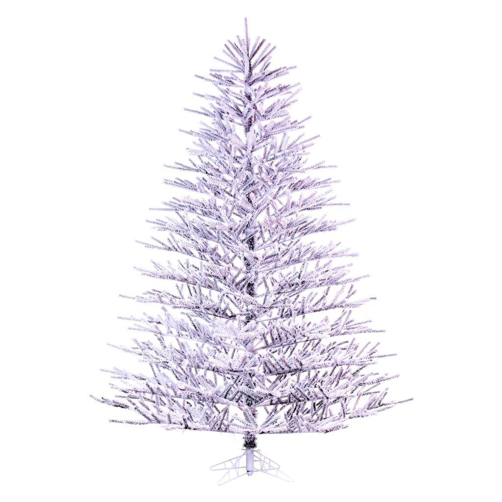 6.5' x 58" Artificial Flocked Pistol Pine 1