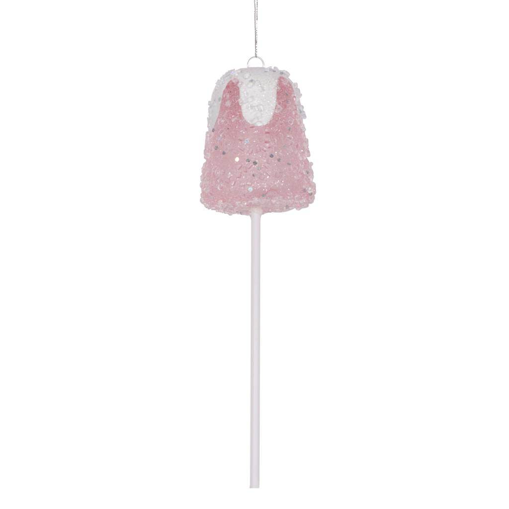 10" Pink Gumdrop Lollipop Ornament (3 Pack) 1