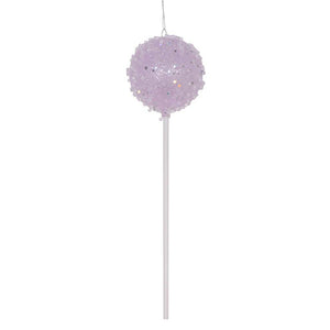 10" Purple Round Lollipop Ornament (3 Pack) 1