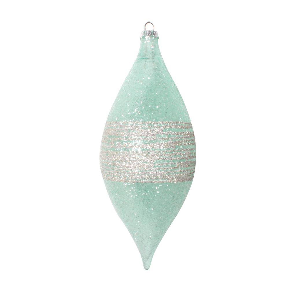 7" Light Green Shuttle Drop Ornament (4 Pack) 1